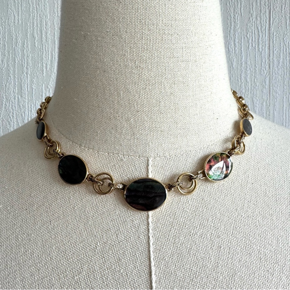 Vintage Monet Chain Link Necklace